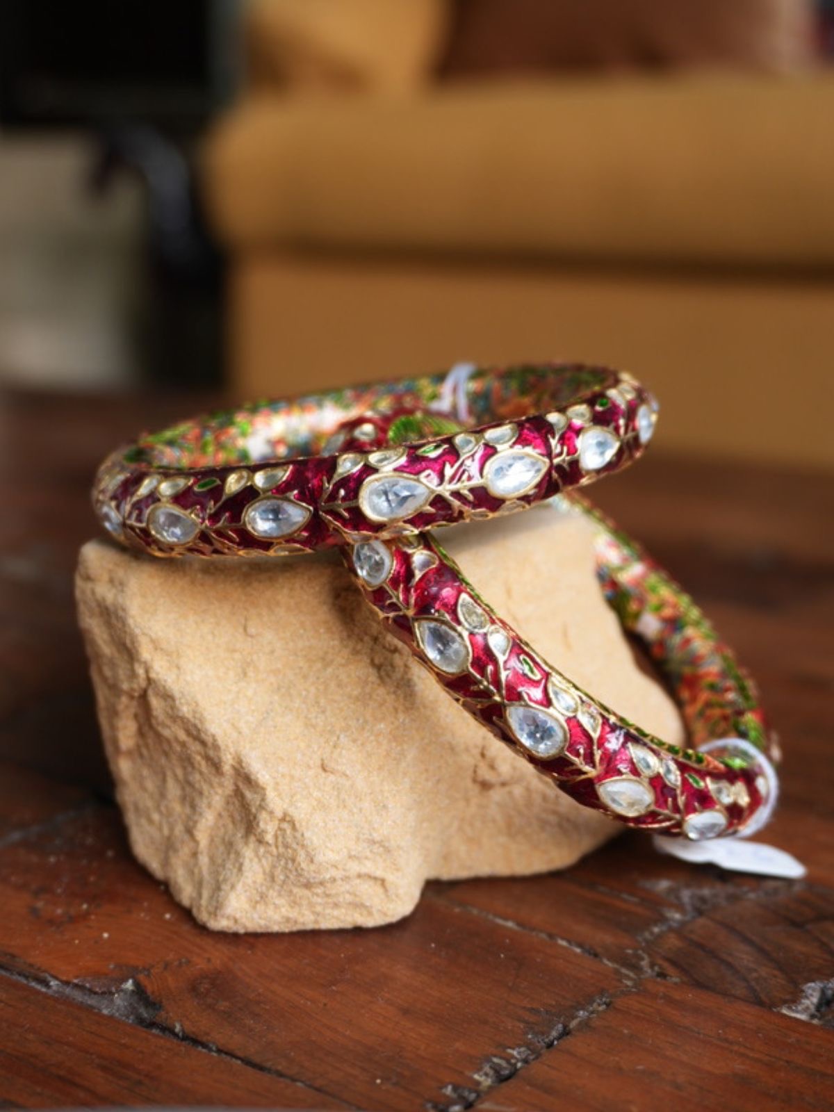 Ruby Kudrat Bangle